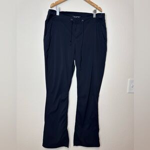 Columbia Black Track Pants Women’s 12, Athletic Joggers with Pockets